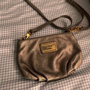 Marc Jacobs Metallic Leather Crossbody Bag